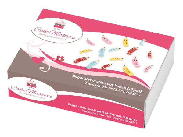 Cake-Masters Zuckerdekor Stifte 16 Stück