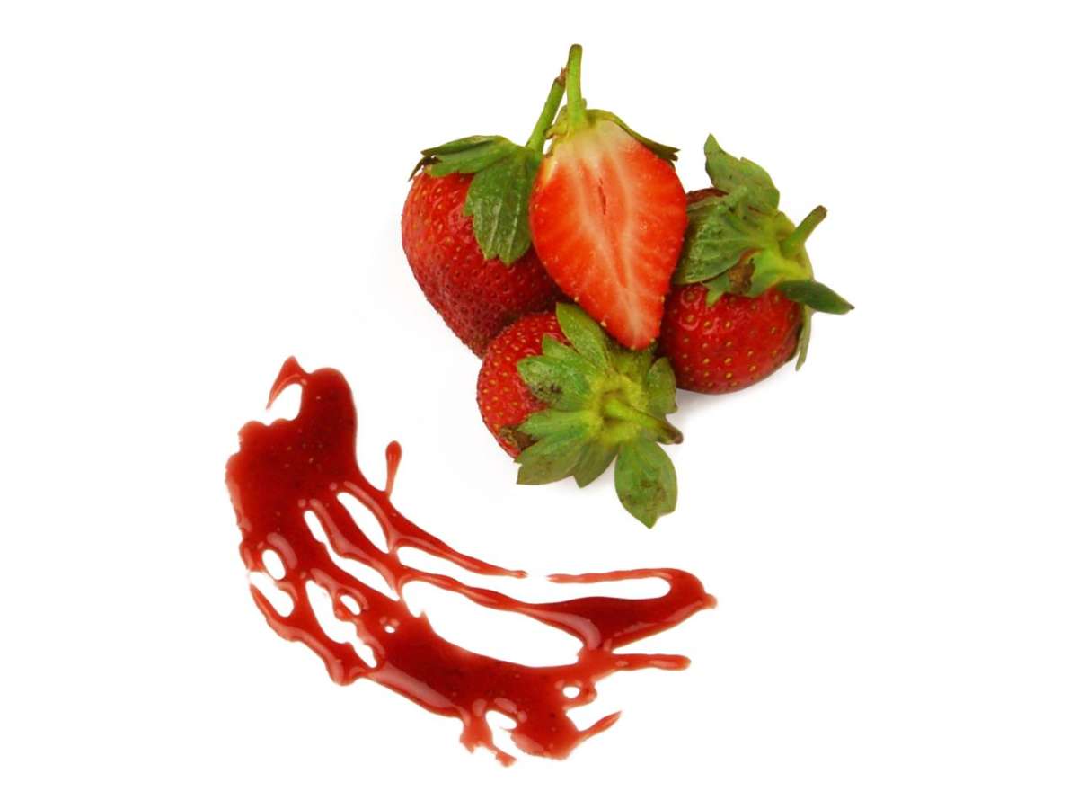 Aromapaste Erdbeere – fruchtige Paste mit natürlichem Erdbeeraroma für Torten, Füllungen und Eis.