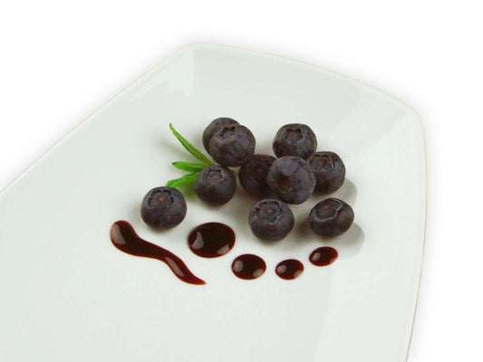 Aromapaste Heidelbeere – fruchtig-intensive Paste mit echtem Heidelbeersaft für cremige Desserts und feine Backwaren.