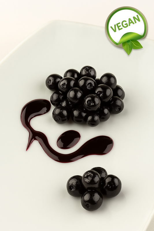 Aromapaste mit 10 % Holundersaft – beerig, intensiv & ohne künstliche Zusätze. Perfekt für Eis, Torten, Füllungen & Gebäck. Jetzt entdecken!