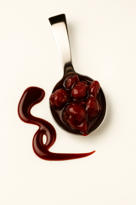 Kirscharoma pur – hochkonzentriert und ohne künstliche Zusätze. Ideal für Eis, Cremes, Füllungen & Gebäck. Jetzt ausprobieren!