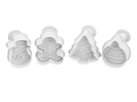 Ausstecher & Stempel Weihnachten – 4er Set