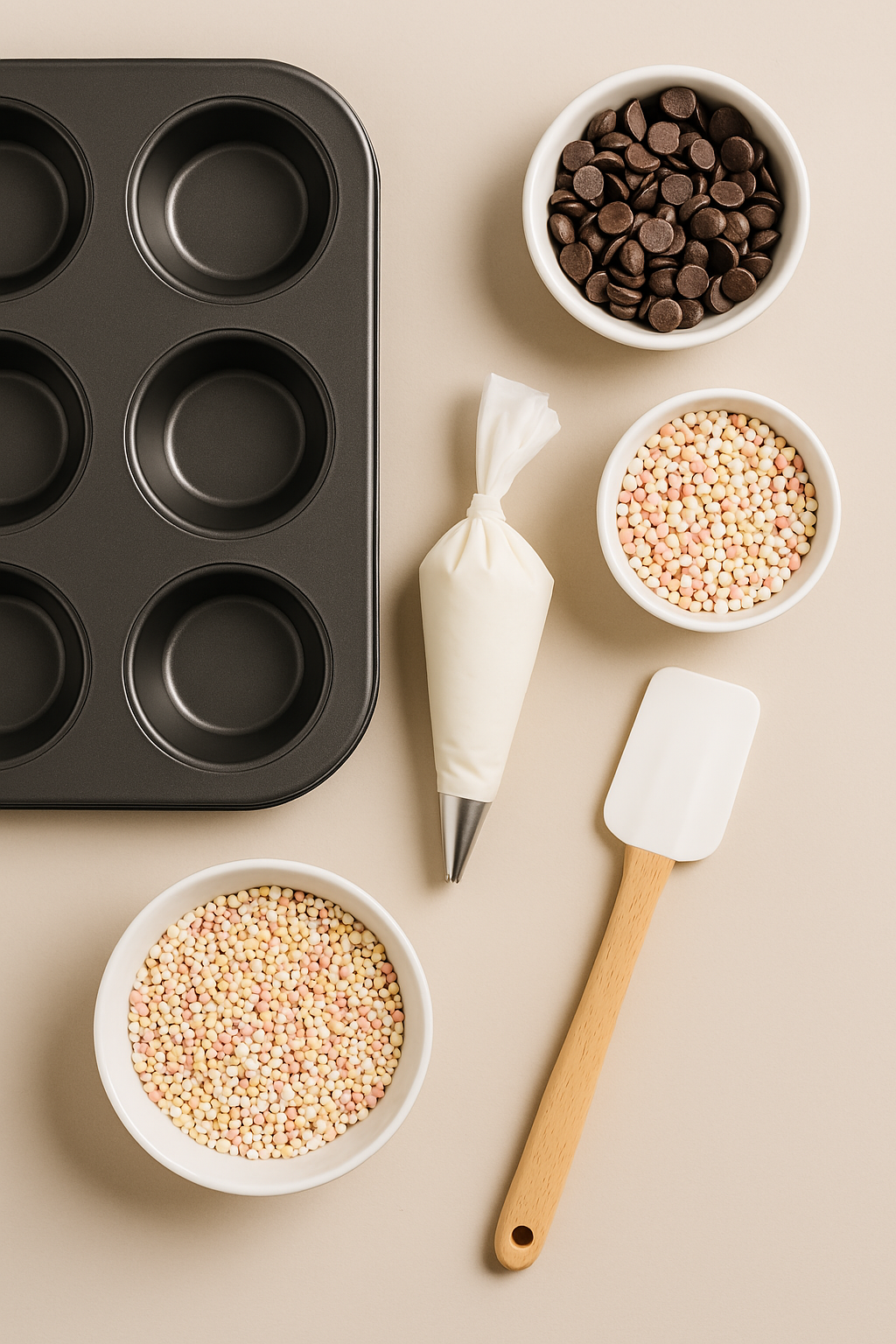 Neu eingetroffene Backzutaten und Zubehör – Auswahl an hochwertigen Produkten für Torten, Desserts und Gebäck.