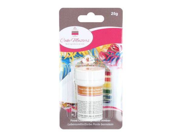 Cake-Masters Lebensmittelfarbe Paste bernstein 25g