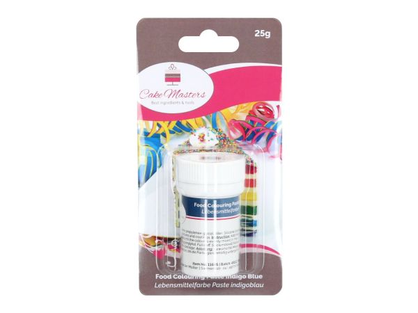 Cake-Masters Lebensmittelfarbe Paste indigoblau 25g