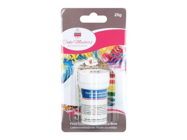 Cake-Masters Lebensmittelfarbe Paste azurblau 25g