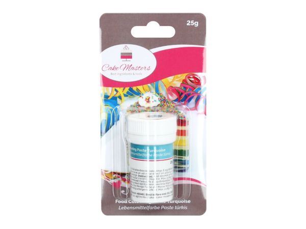 Cake-Masters Lebensmittelfarbe Paste türkis 25g