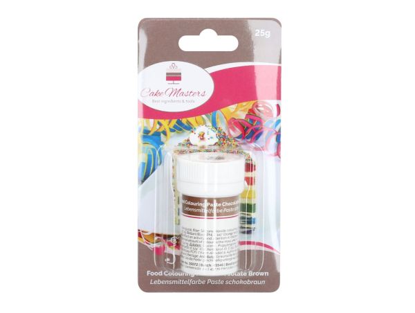 Cake-Masters Lebensmittelfarbe Paste schokobraun 25g