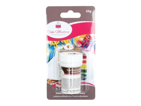 Cake-Masters Lebensmittelfarbe Paste ivory 25g