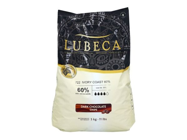 Lubeca Zartbitter Ivory Coast 60% 5kg