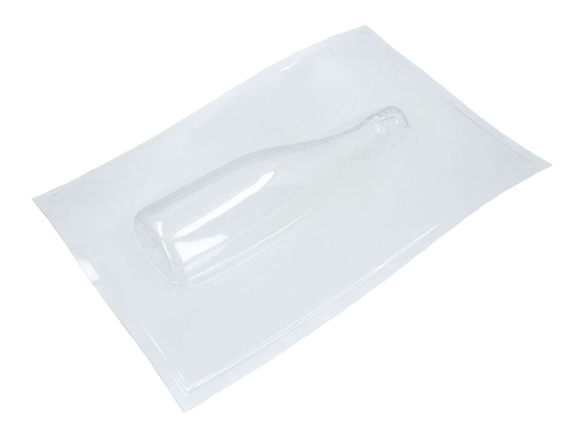 Schokoladenform „Sektmoment“ – PVC-Form für edle Schokoladenflaschen